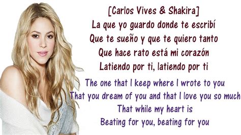 shakira lyrics meaning